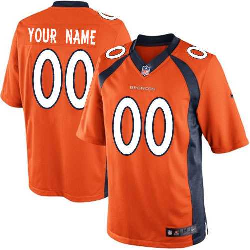 Youth Nike Denver Broncos Customized Orange Team Color Stitched NFL Game Jersey,We sell and wholesale Youth Nike Denver Broncos Customized Orange Team Color Stitched NFL Game Jersey on line form chian!